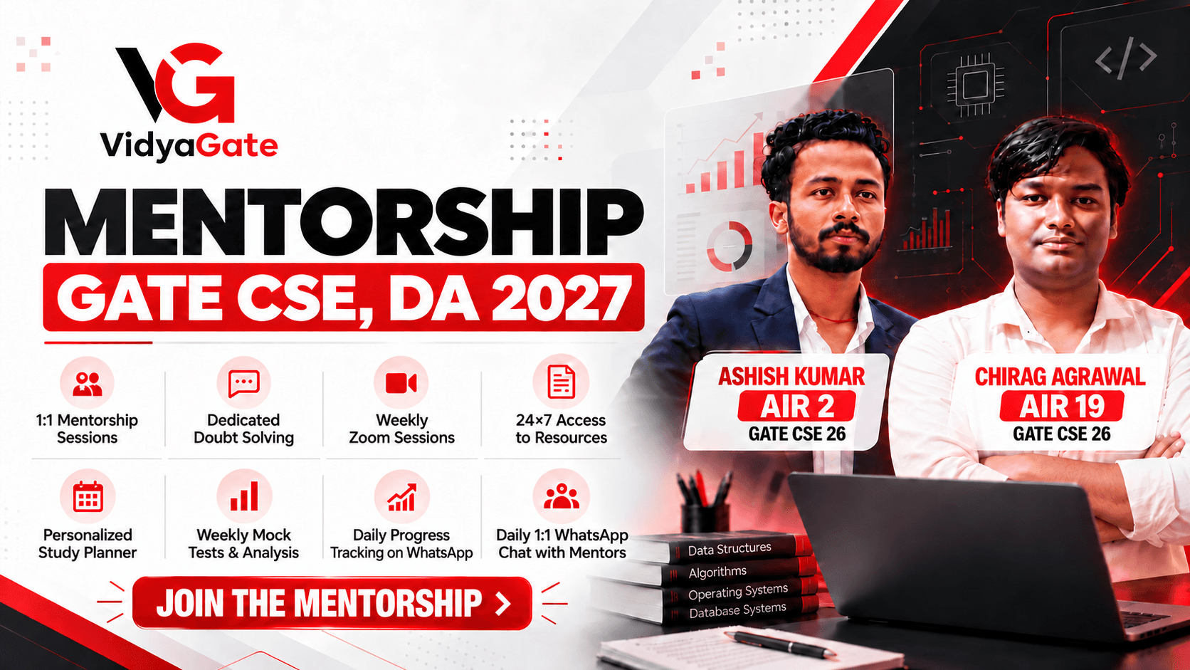 GATE CS/DA Mentorship 2027
